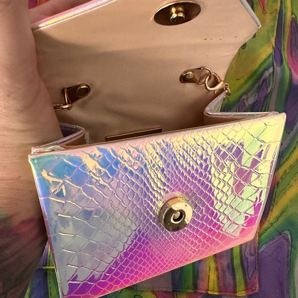 Holographic Clutch Crossbody Bag - Picture 5 of 5